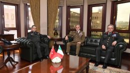 Kara Kuvvetleri Komutanı Orgeneral Tokel, İtalyan mevkidaşı Masiello ile g&ouml;r&uuml;şt&uuml;