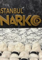 Kargodaki buzdolabında 28 kilo MET buldular