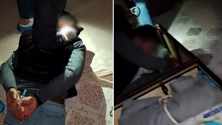 Kars&rsquo;ta 17 yıl kesinleşmiş hapis cezası bulunan firari h&uuml;k&uuml;ml&uuml;, baza altında yakalandı