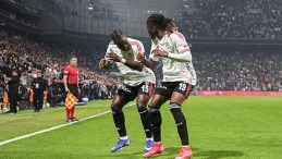 Kartal kupada coştu