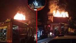 Kartal&rsquo;da Korkutan Yangın! Alevler &Ccedil;atıyı Sardı: 2 Kişi Dumandan Etkilendi!