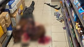 Kiev'de markete silahlı saldırı: Rastgele ateş a&ccedil;ıldı! 5 kişi &ouml;ld&uuml;