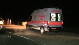 Kırıkkale'de Aydınlatma Direğine &Ccedil;arpan Cipteki 4 Kişi Yaralandı