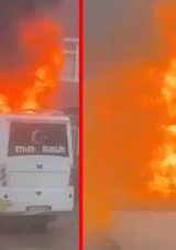 Kırıkkale&rsquo;de Korkutan Ara&ccedil; Yangını!
