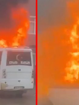 Kırıkkale&rsquo;de Korkutan Ara&ccedil; Yangını!