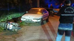 Kontrolden &Ccedil;ıkan Motosikletin S&uuml;r&uuml;c&uuml;s&uuml; Hayatını Kaybetti