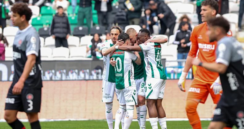 Konyaspor 3 puana 3 golle ulaştı!