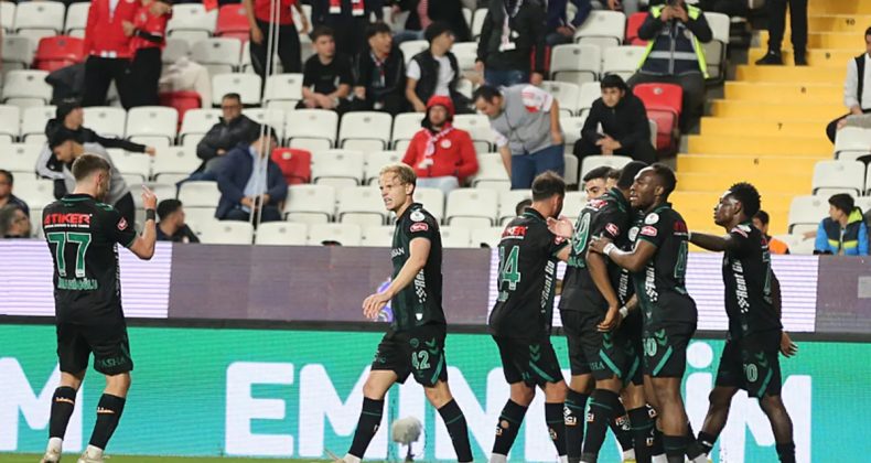 Konyaspor, Antalyaspor Deplasmanında Kazandı!