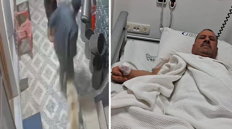 Korkun&ccedil; olay kamerada: K&ouml;peğin saldırısında koptu, doktorlar yerine dikemedi