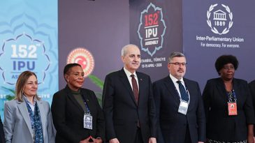 Kurtulmuş, PAB 152&rsquo;nci Genel Kurulu Kapsamında İkili G&ouml;r&uuml;şmelere Başladı