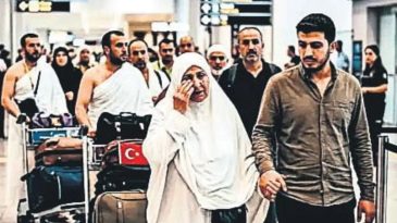 Kutsal Topraklarda Mahsur Kalan Umreciler D&ouml;nd&uuml;