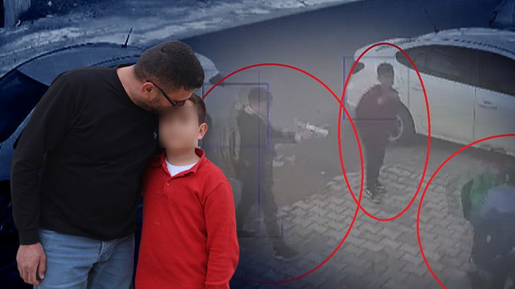 K&uuml;&ccedil;&uuml;k &ccedil;ocukların tehlikeli &ouml;zentisi: 3 &ccedil;ocuk, akranı olan &ccedil;ocuğa sokak ortasında travma yaşattı