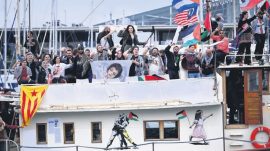 K&uuml;resel Sumud Filosu yola &ccedil;ıktı