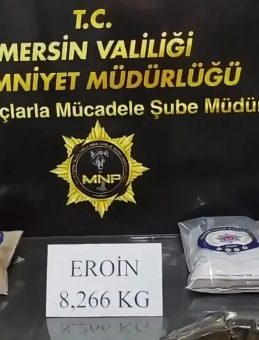 Lastiklerin İ&ccedil;erisine Gizlenen 8 Kilo 266 Gram Eroin Ele Ge&ccedil;irildi: 1 Ş&uuml;pheli Tutuklandı