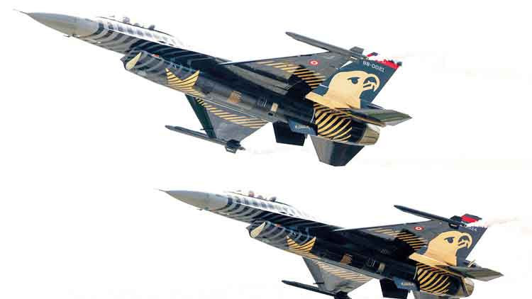 &lsquo;SOLOT&Uuml;RK&rsquo;&uuml;n 15. yılına F-16&rsquo;lı kutlama