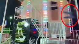 Lunaparktaki 'Sıfır yer &ccedil;ekimi' aletinde feci &ouml;l&uuml;m: O anlar kamerada