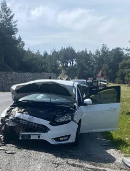 Manisa’da Trafik Kazası: 4 Kişi Yaralandı