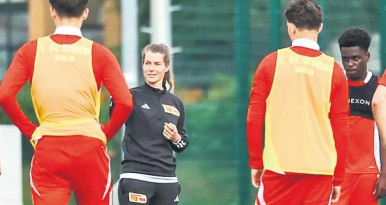 Marie-Louise Eta cam tavanı kırdı!