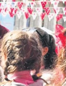 Meclis bah&ccedil;esinde bayram sevinci