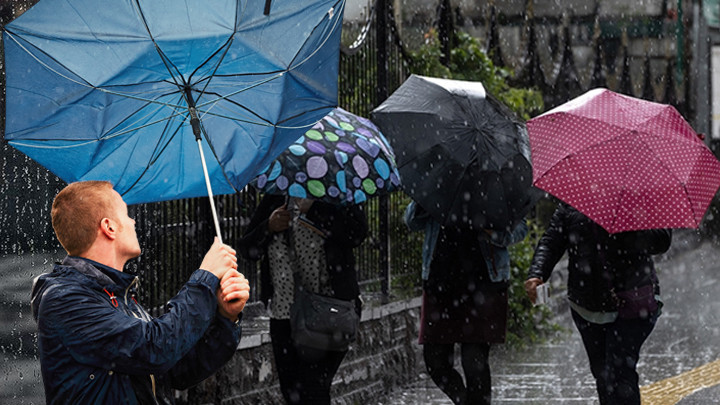 Meteoroloji'den kuvvetli yağış, kuvvetli r&uuml;zgar ve &ccedil;ığ tehlikesi uyarısı