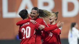 A Milli Kadın Futbol Takımı, İsvi&ccedil;re karşısında