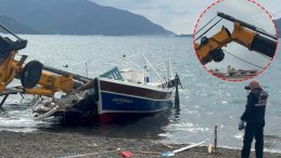 Muğla&rsquo;da Y&uuml;rek Burkan Olay: Vincin Kırılan Par&ccedil;asının Altında Kalan Gen&ccedil; Hayatını Kaybetti