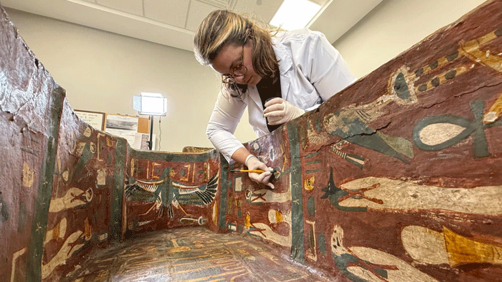 M&uuml;zelerde bilimsel dokunuş! Bakan Ersoy duyurdu: K&uuml;lt&uuml;rel miras geleceğe g&uuml;&ccedil;l&uuml; adımlarla taşınıyor