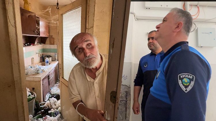 M&uuml;zisyenin kazayla başlayan dramı: Komşuların yardımı fayda vermedi, 2 g&uuml;nde evini &ccedil;&ouml;p eve &ccedil;evirdi