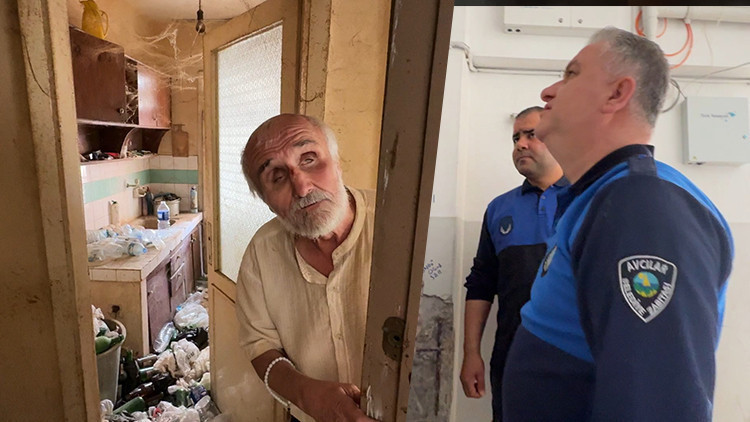 M&uuml;zisyenin kazayla başlayan dramı: Komşuların yardımı fayda vermedi, 2 g&uuml;nde evini &ccedil;&ouml;p eve &ccedil;evirdi