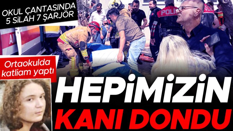 Okul &ccedil;antasında 5 silah 7 şarj&ouml;r! 8. sınıf &ouml;ğrencisi dehşet sa&ccedil;tı: 9 &ouml;l&uuml; 13 yaralı