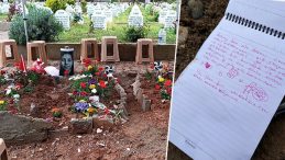 Okul saldırısında hayatını kaybeden &ccedil;ocuklar i&ccedil;in bırakılan notlar y&uuml;kleri dağladı: 'Ona selam s&ouml;yleyin'