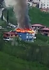 Ordu&rsquo;da Bir Evde Yangın &Ccedil;ıktı