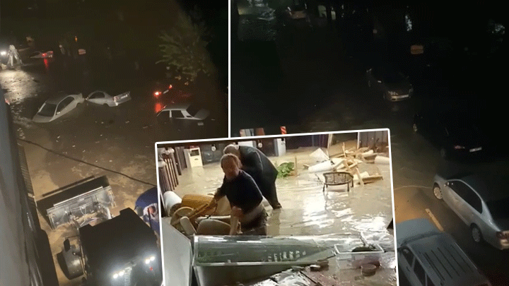 Osmaniye'de Sele Kapılan Araçtaki 2 Kişi Hayatını Kaybetti!