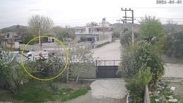 Osmaniye&rsquo;de motosiklet s&uuml;r&uuml;c&uuml;s&uuml;n&uuml;n hayatını kaybettiği kaza kamerada