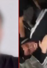 &Ouml;z Dayılardan Yeğenlerine Şişeli İşkence: O Anları Kayda Aldılar!