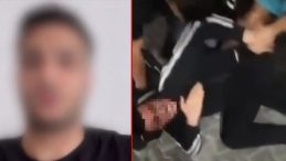 &Ouml;z Dayılardan Yeğenlerine Şişeli İşkence: O Anları Kayda Aldılar!