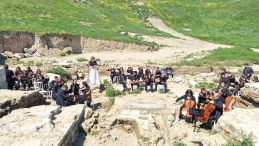 Perinthos Antik Kenti&rsquo;nde 2 bin yıl sonra m&uuml;zik yankılandı
