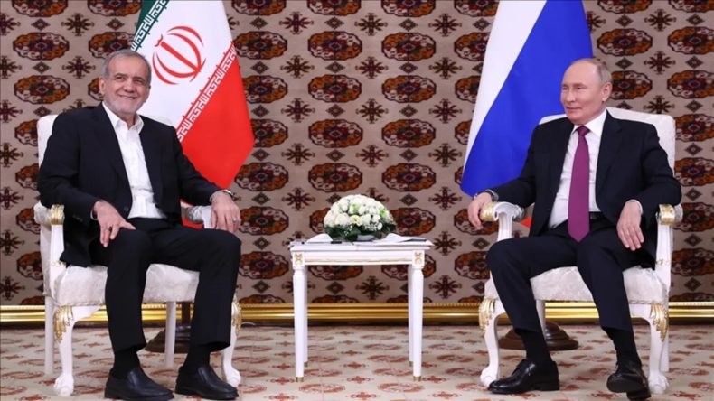 Putin ile İran Cumhurbaşkanı Pezeşkiyan arasında önemli görüşme