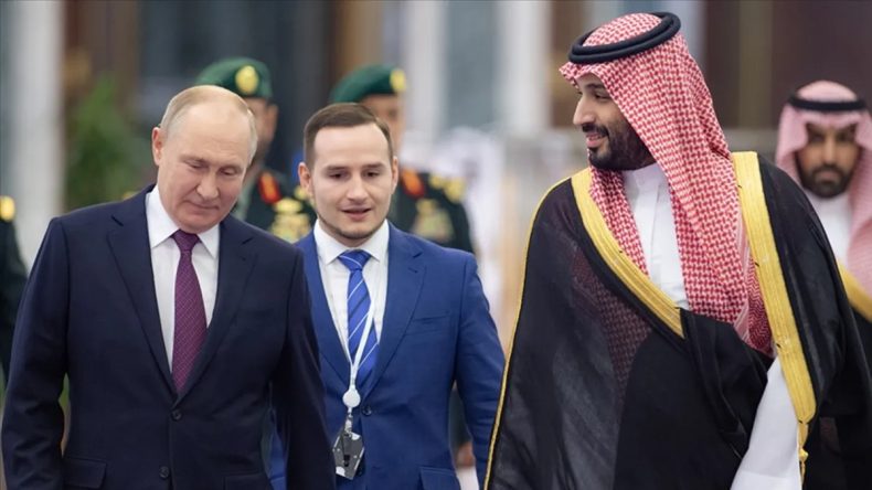 Putin ile Prens Selman, Orta Doğu'daki Savaş Konularını G&ouml;r&uuml;şt&uuml;