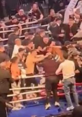 Ringde Şampiyonluk Ma&ccedil;ı Kavgaya D&ouml;n&uuml;şt&uuml;