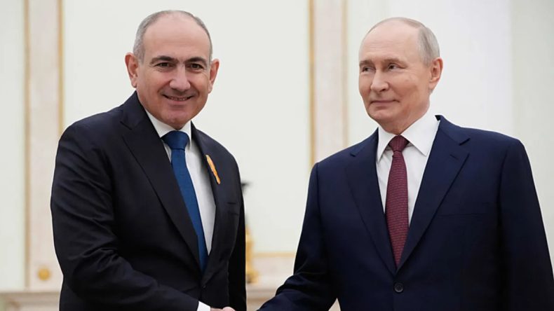 Rusya'dan Ermenistan hamlesi: Putin ve Paşinyan bir araya geldi! Stratejik ortaklık ve ittifak vurgusu
