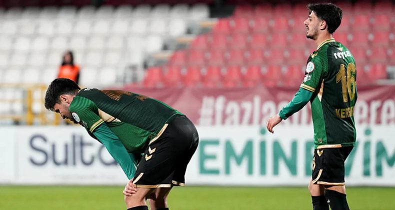 Sakaryaspor, ligde kalma umutlarını zora soktu