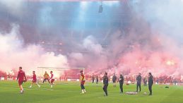 Şampiyonluk provası!