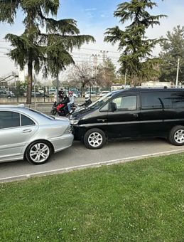 Samsun'da 4 Ara&ccedil; Zincirleme Kazaya Karıştı: 3 Yaralı