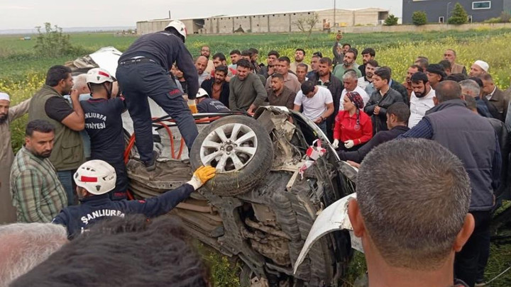 Şanlıurfa'da feci kaza: 2 &ccedil;ocuk hayatını kaybetti, 2 yaralı
