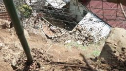 Sarıyer'de toprak kayması sonrası tahliye: G&ouml;&ccedil;ebe hayatına d&ouml;nd&uuml;k