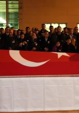 Şehit polis Se&ccedil;kin Yal&ccedil;ın memleketinde t&ouml;renle karşılandı