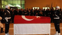 Şehit polis Se&ccedil;kin Yal&ccedil;ın memleketinde t&ouml;renle karşılandı