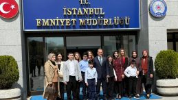Selami Yıldız makamında ağırladı&hellip; Şehidin oğlundan 23 Nisan mesajı&hellip;