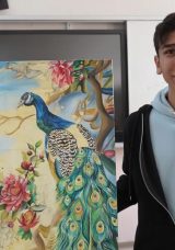 Şırnaklı H&uuml;sam, ABD&rsquo;nin sanat devlerinden birincilikle kabul aldı: "Sanatın Aziz Sancar&rsquo;ı olmak istiyorum"